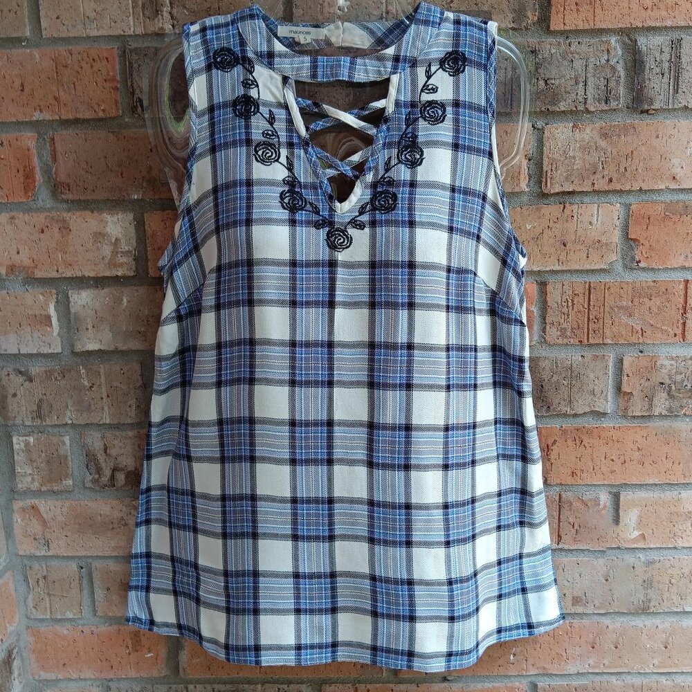Maurices Women's Sleeveless Top Blouse